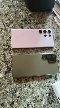 Samsung s23 ultra 256gb in pink 512gb in green EACH