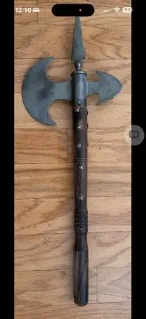Two European Midevil Weapons - Toledo 1970 replicas ($65 ea value)