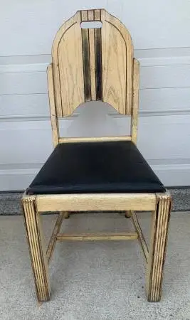 UNIQUE VINTAGE WOODEN CHAIR