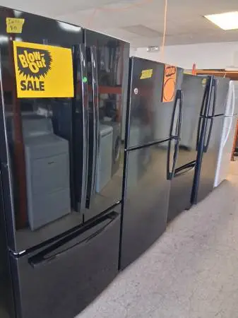 Black Refrigerators Or Complete Kitchen Package