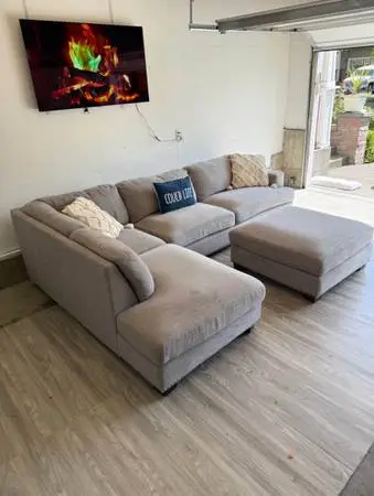 Large Gray Costco Sectional