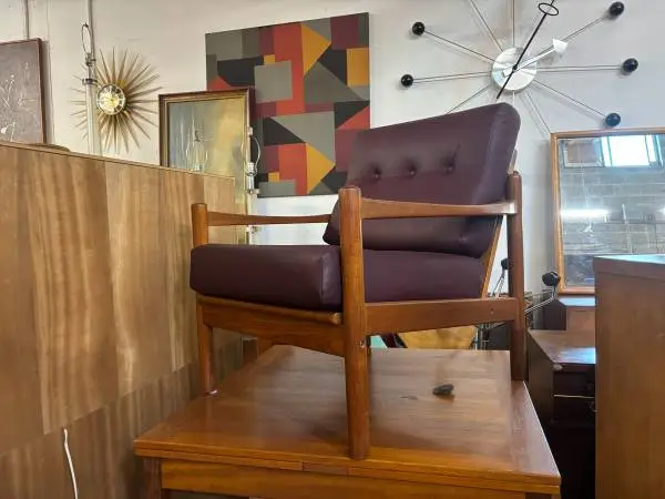 Danish Modern Teak Lounge Chair