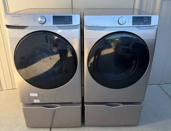 Washer and dryer