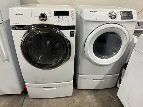 Decent Samsung washer and gas dryer can deliver