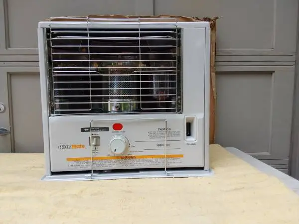 Heat Mate like new 10,000 BTU Radiant kerosene space heater