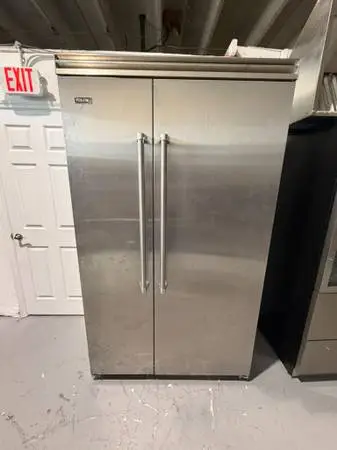 Viking 48 side by side refrigerator