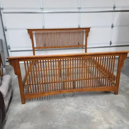 Mission Style California King Bed Frame
