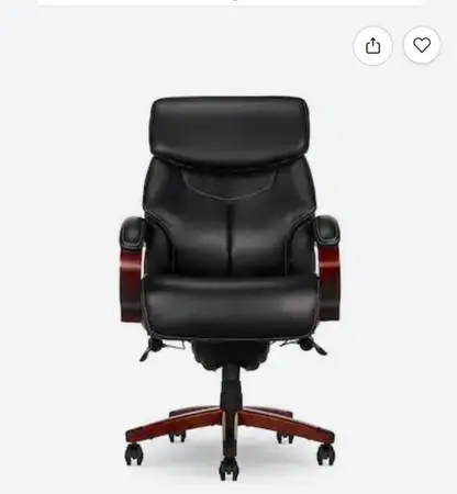 La-Z-Boy Bradley Executive Leather Desk Chair (Like New)