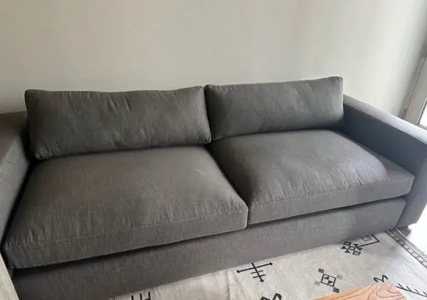 Crate and Barrel Oceanside 101.5 Deep Couch