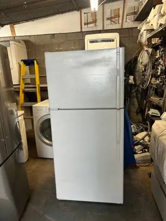 Warranty/HE GE fridge 30”cools great  free delivery installation