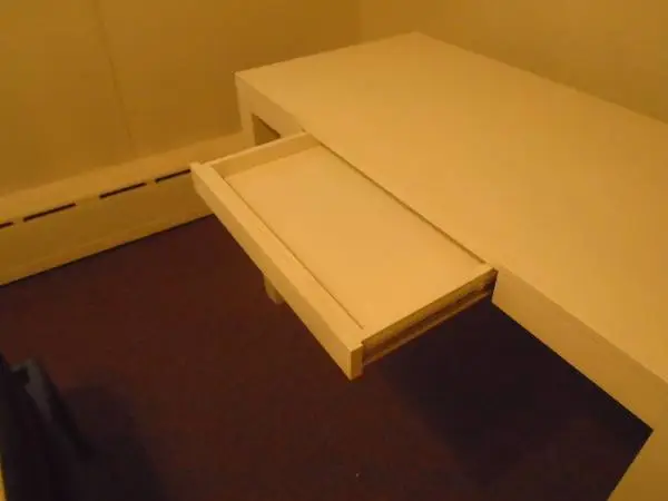 White Computer/Office Desk/ West Elm/Parsons