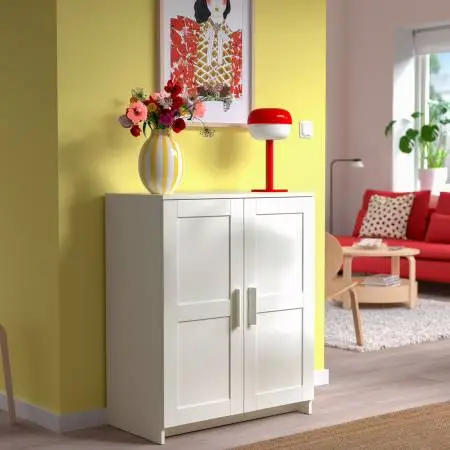 Ikea BRIMNES 30” Cabinet with doors, White