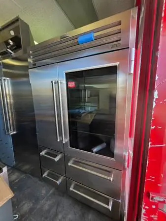 Subzero 48 Built-in refrigerator 1 year warranty