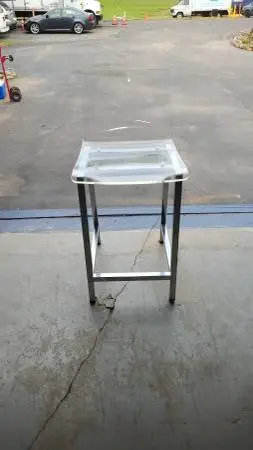 Stainless Steel Acrylic Bar Stool