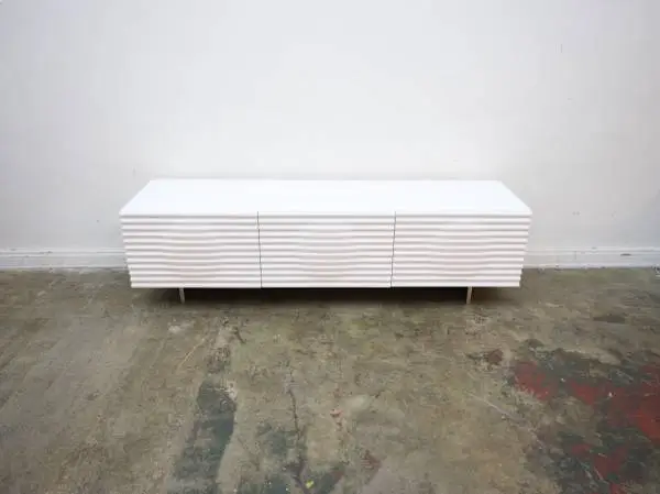 Casabianca Home Moon White Gloss Entertainment Center $899.00 71 W x