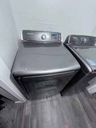 Samsung aqua jet washer dryer set