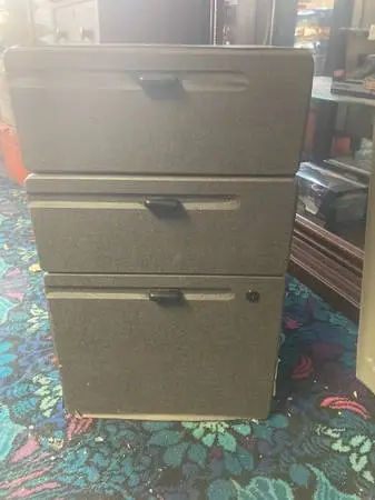 3 Drawer File Cabinet Good Shape.