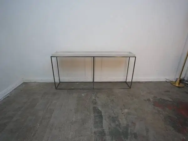 Restoration Hardware Graydon Shagreen Console Table $799.00 72W x 13