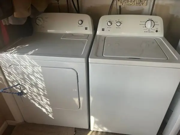 Kenmore washer and dryer (gas).