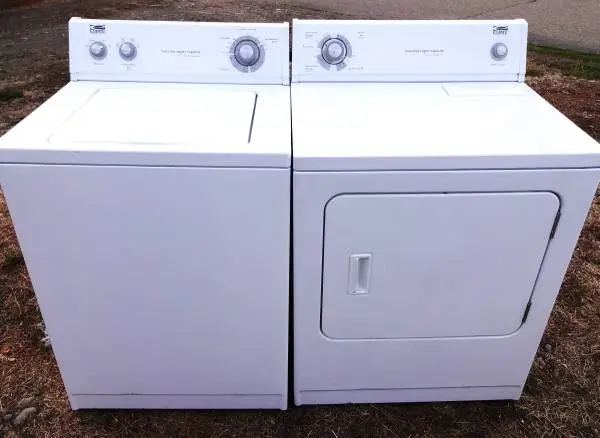 whirlpool washer dryer set super capacity plus work great