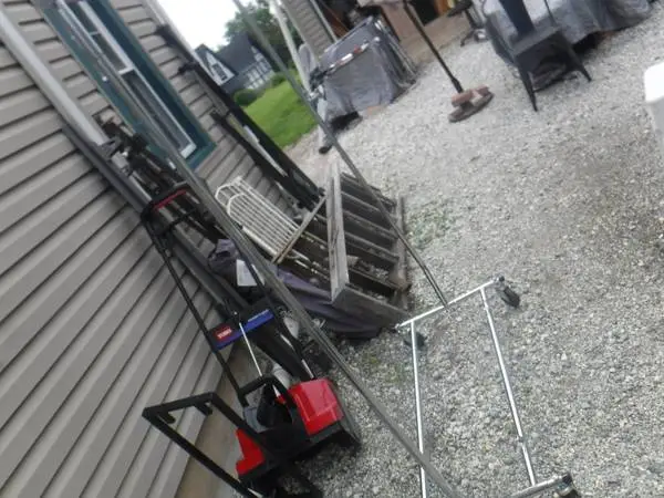 Stainless Steel Clothing Rack 15.00