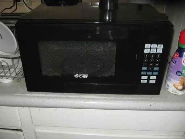 2 MICROWAVE--Smaller $20--Larger Avanti Stainless Steel $30