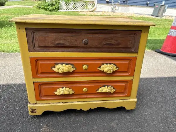 Antique child’s dresser for restoration
