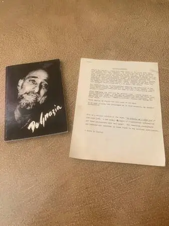 DeGrazia Book “As I Know Him” With Author’s Manuscript