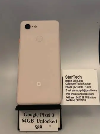 Google Pixel 3 64GB Unlocked