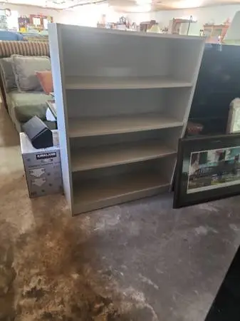 Light Gray Bookcase