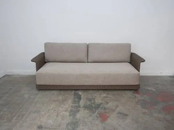 Meredith Outdoor Sofa Brown Performance Fabric & Quick dry foam (We Ha
