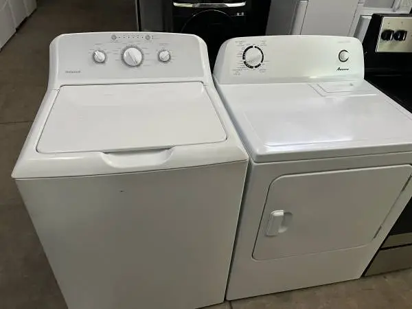 Top load washer dryer