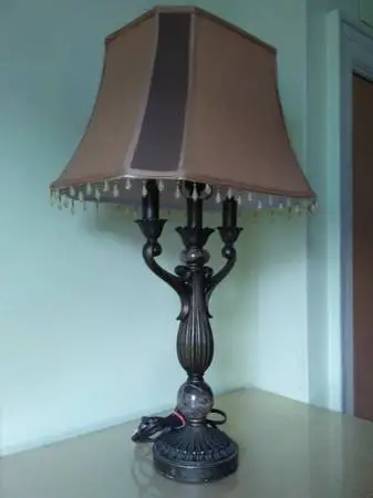Antique desk lamp