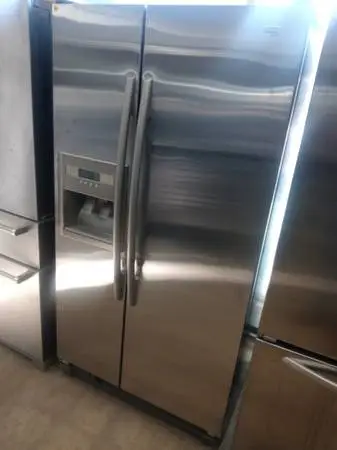 ★Maytag stainless steel side by side refrigerator