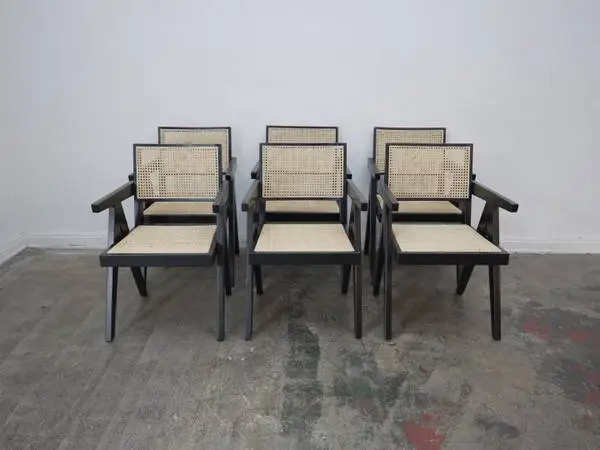 Moes Home Collection TAKASHI Arm Chair in Black (Set of 2) //We Have