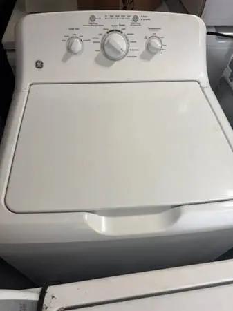 Like new ge washer and new matching electric dryer
