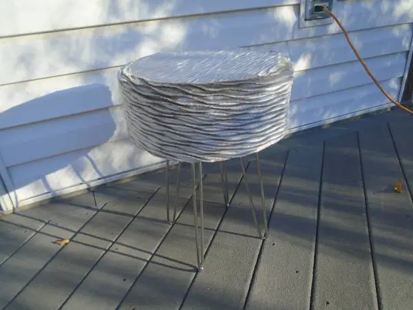 Plush Velour Vanity Stool