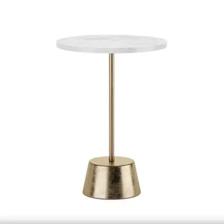 Excellent Condition West Elm Marble End Table