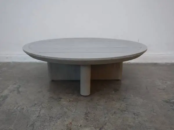 Restoration Hardware Balmain Teak Coffee Table in Weathered Teak $899.