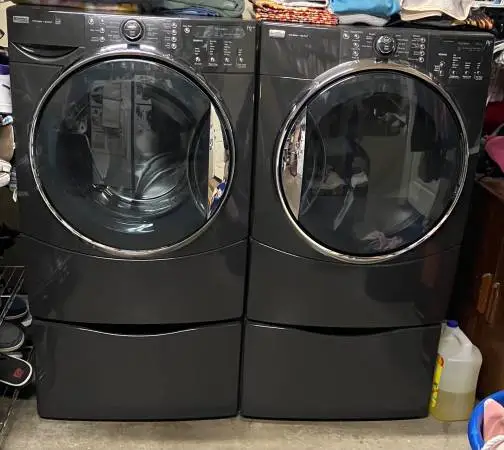 Kenmore elite washer and dryer