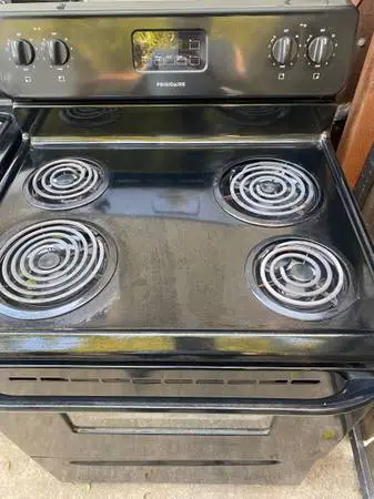 Frigidaire electric stove delivered