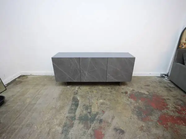 Casabianca Home Hugo Buffet gray marbled porcelain $1,099.00 71 W x 1