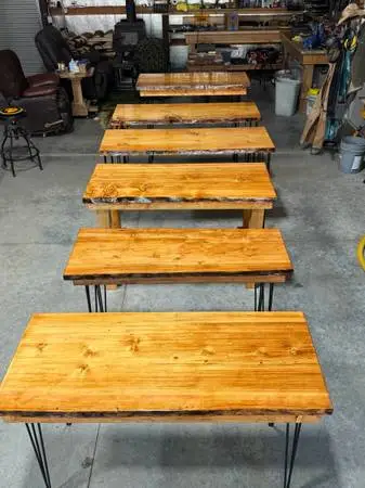 Custom built tables