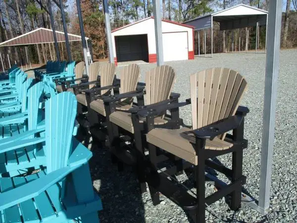 Poly Patio Furniture, Good Colors & Selection! 20 Yr Warr!