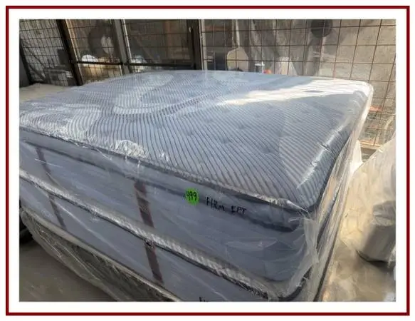 FULL SIZE SEALY POSTUREPEDIC PRO PILLOW TOP MATTRESS & BOX SPRING BED