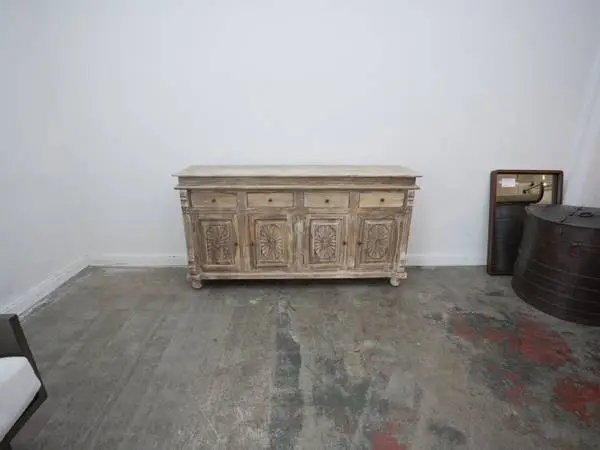 Light wood Rustic Sideboard with cabinets & Drawers $799.00 72 X18