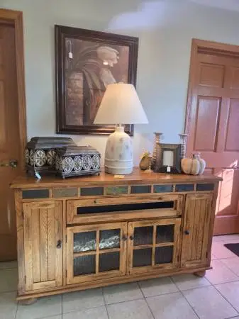 Mission Console Cabinet