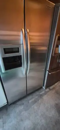 KitchenAid 22 cubic foot stainless steel refrigerator