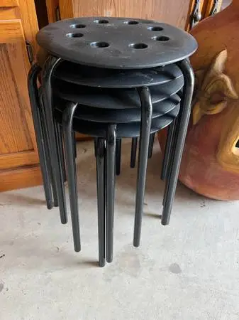 Set of 5 Ikea Barstools