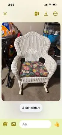Wicker Rocker